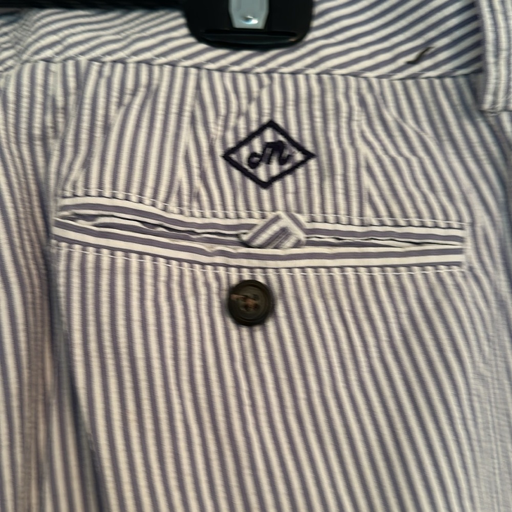 Men’s Bonobos Seersucker Shorts 35 Waist